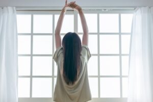 睡眠と働くことの関係をテーマに開催された就労移行支援チャオ上尾のプログラムアイキャッチ画像